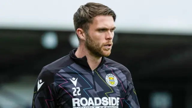 St Mirren defender Marcus Fraser