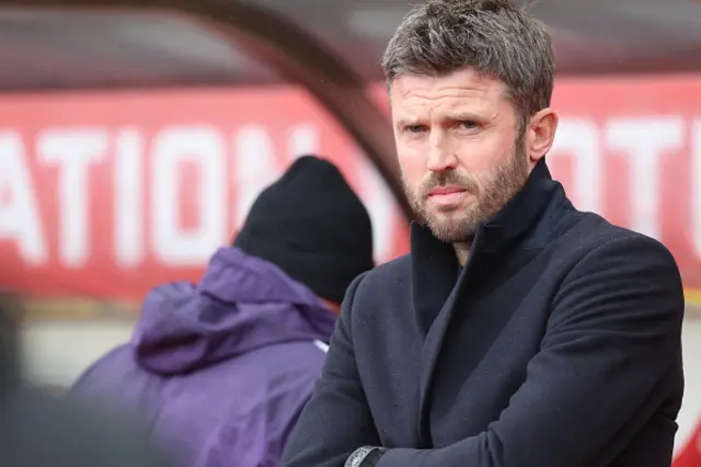 Manchester United head Coach Michael Carrick