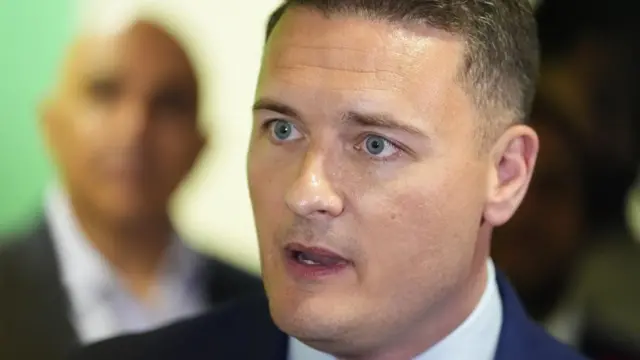 A close up of Wes Streeting