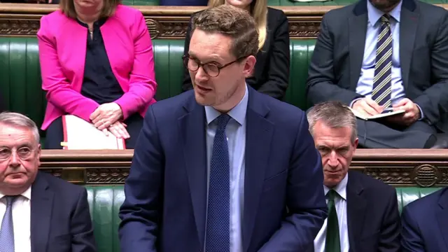Darren Jones speaking in the Commons