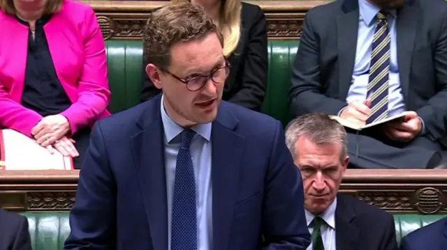 Darren Jones in the Commons.