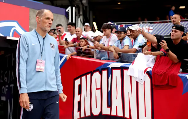 Thomas Tuchel, Manager of England, arrives