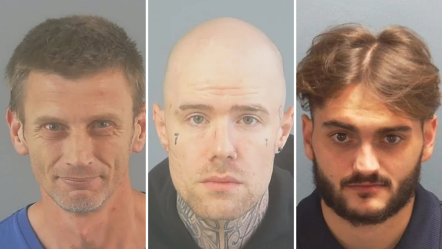 From left to right: Andrew Summerhayes, Dillon Crawford and Taylor Grundy