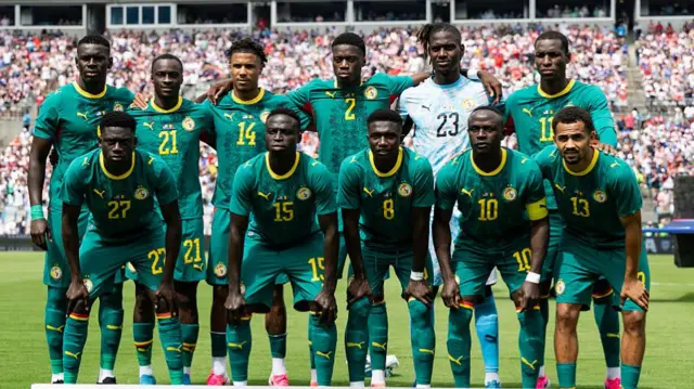 Senegal football team vs USA