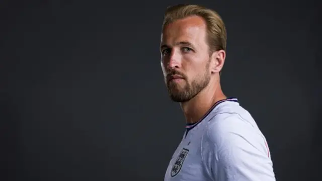 Harry Kane of England during the official FIFA World Cup 2026 portrait session