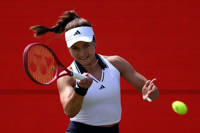 Iva Jovic in action