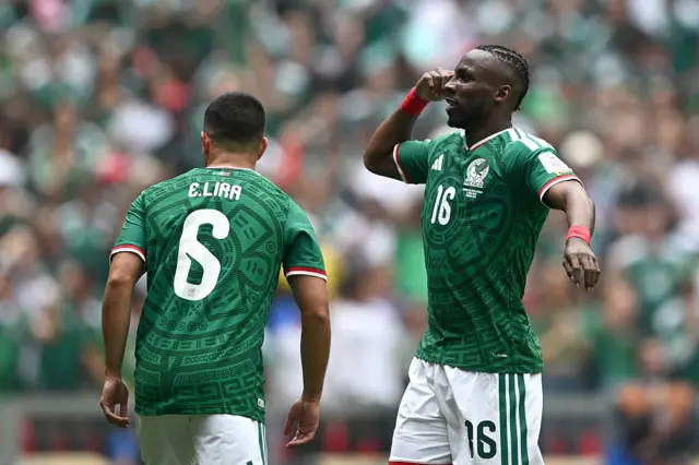Mexico celebrate