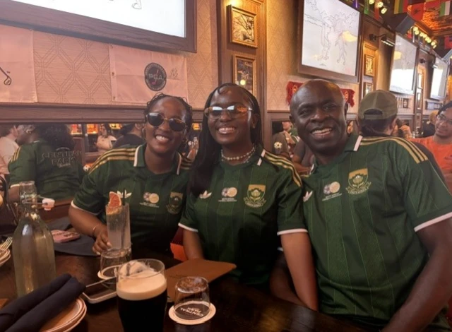 South Africa fans