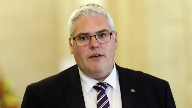 DUP leader Gavin Robinson