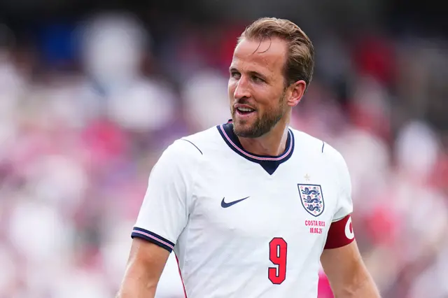 Harry Kane smiles