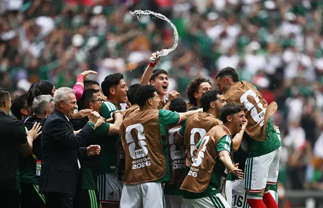 Mexico celebrate