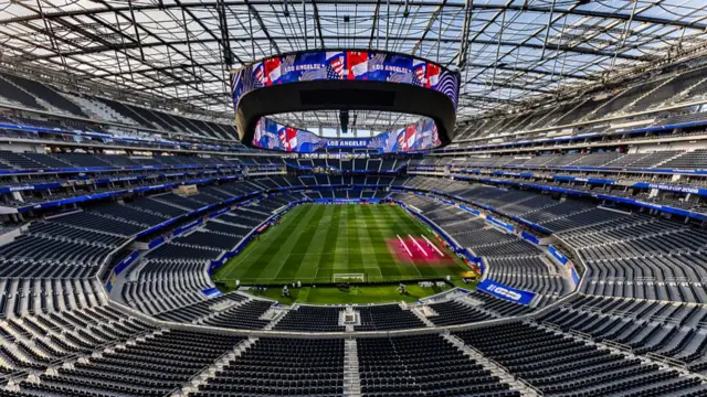 World Cup 2026 preview Los Angeles Stadium during the World Cup Preview Los Angeles at the Los Angeles Stadium on June 11, 2026 in Los Angeles