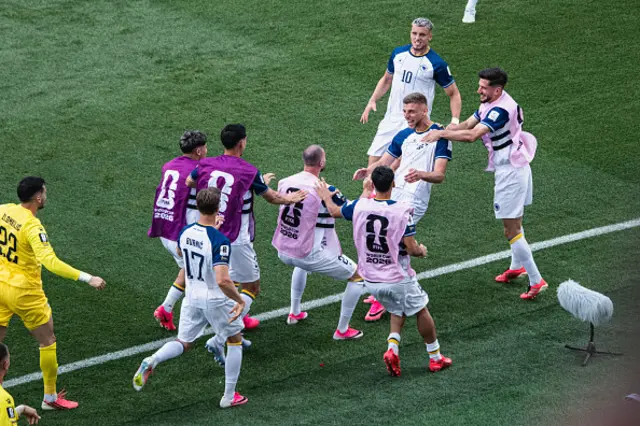 Jovo Lukic of Bosnia & Herzegovina celebrates