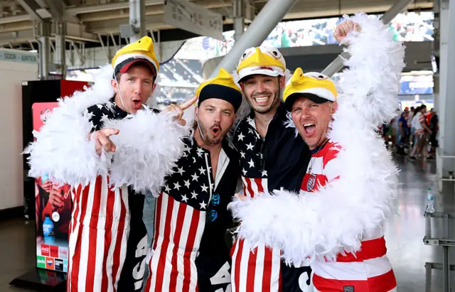 USA fans