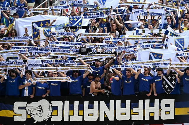 Fans of Bosnia & Herzegovina
