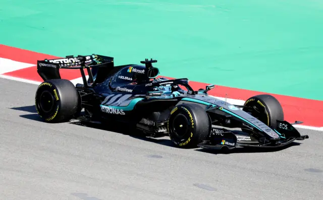Mercedes' George Russell