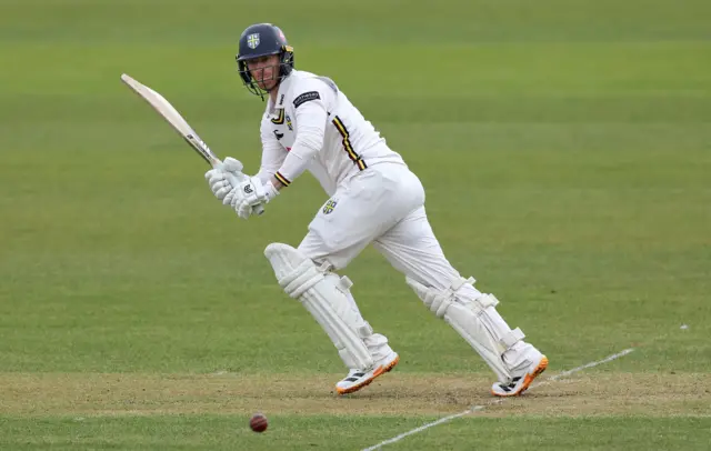 Graham Clark batting for Durham