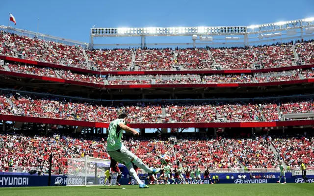 Ruben Vargas #17 of Switzerland crosses the ball