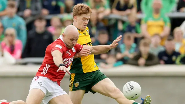 Donegal and Cork