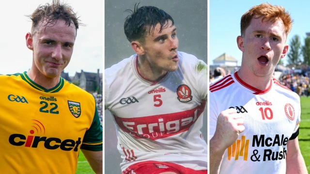 Jason McGee, Conor Doherty and Seanie O'Donnell