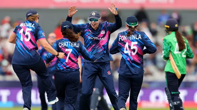Scotland celebrate