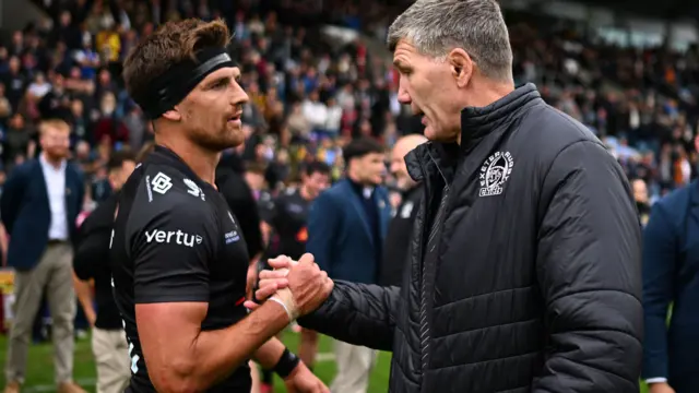 Henry Slade and Rob Baxter
