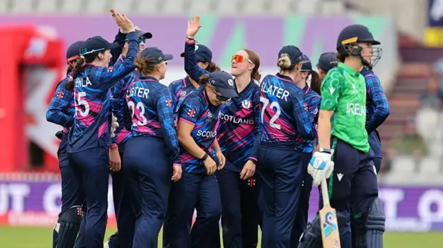 Scotland celebrate