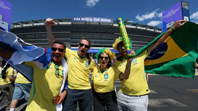 Brazil fans