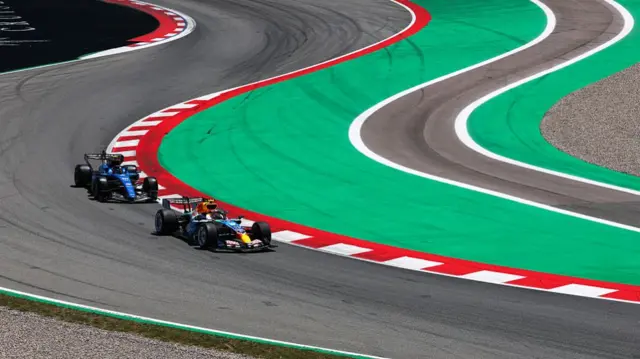 Liam Lawson and Carlos Sainz