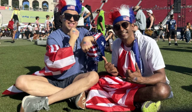 USA fans