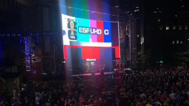 Error message on screen