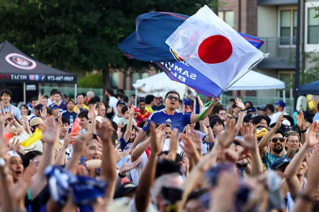 Japan fans