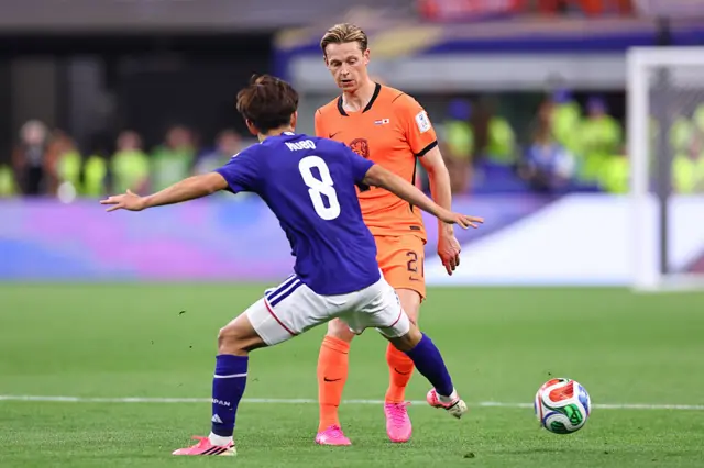 Frenkie de Jong and Takefusa Kubo