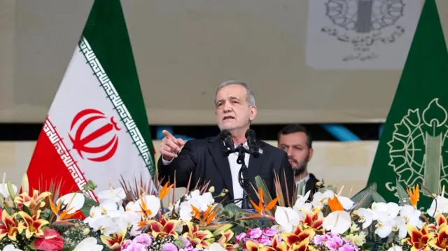 Iranian President Masoud Pezeshkian