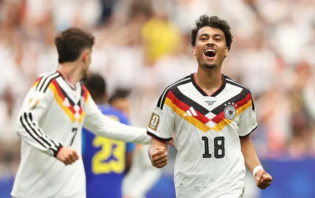 Brown celebrates