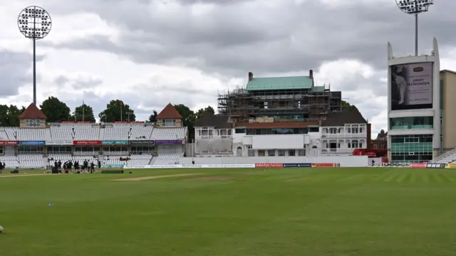 Trent Bridge before day three