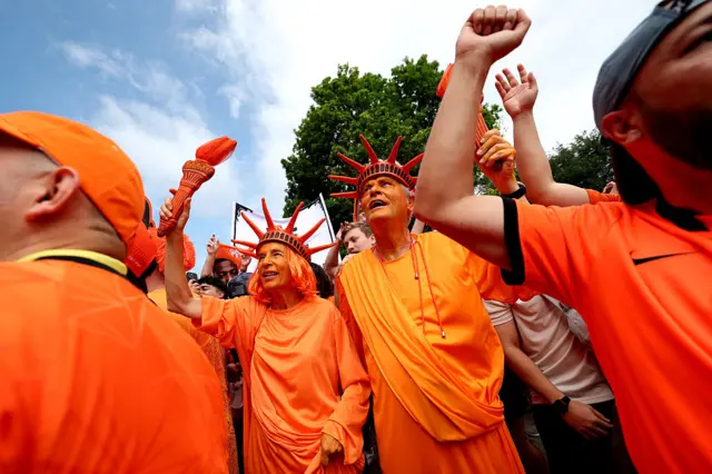 Netherlands fans