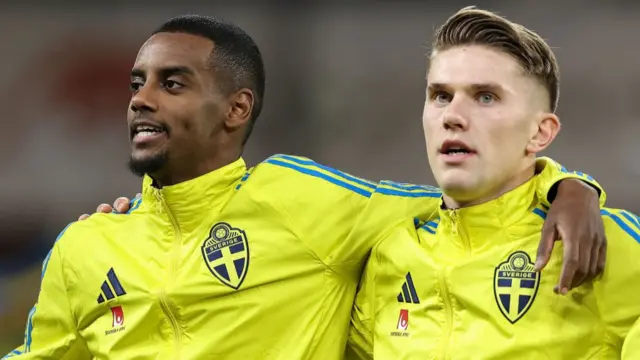 Alexander Isak and Viktor Gyokeres