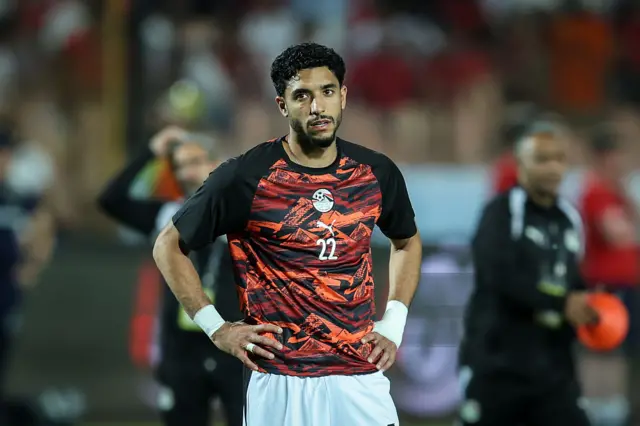 Omar Marmoush of Egypt