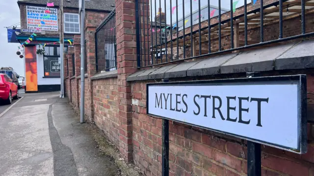 A view of "Myles Street" in Luton
