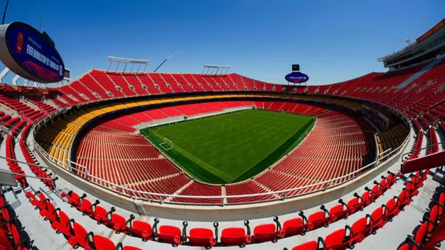 The World Cup stadium in Kansas City