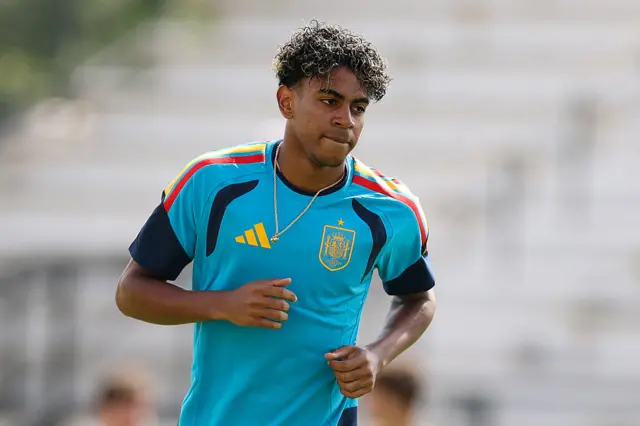 Lamine Yamal of Spain