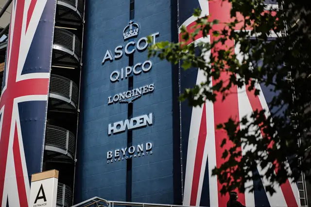 General view at Ascot Racecourse