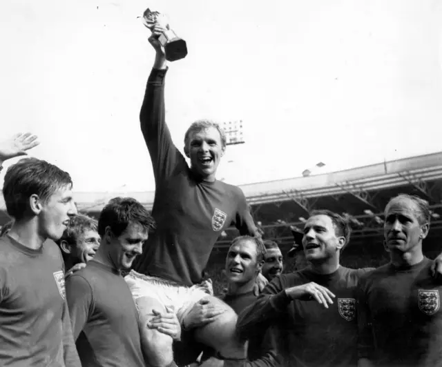 Bobby Moore and 1966 World Cup winners