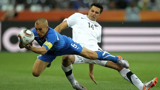 New Zeland vs Italy 2010 World Cup