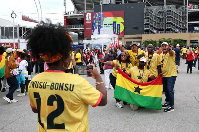 Ghana fans