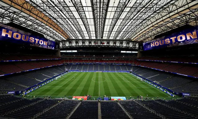 General view inside the stadium before the FIFA World Cup 2026 Group K match between Portugal and Congo DR
