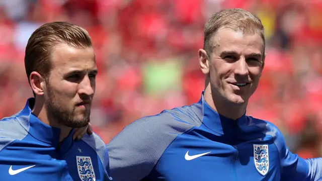 Harry Kane and Joe Hart