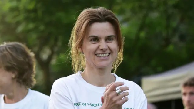 Late Labour MP Jo Cox