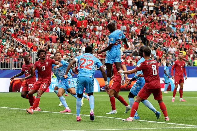 Yoane Wissa scores for Congo